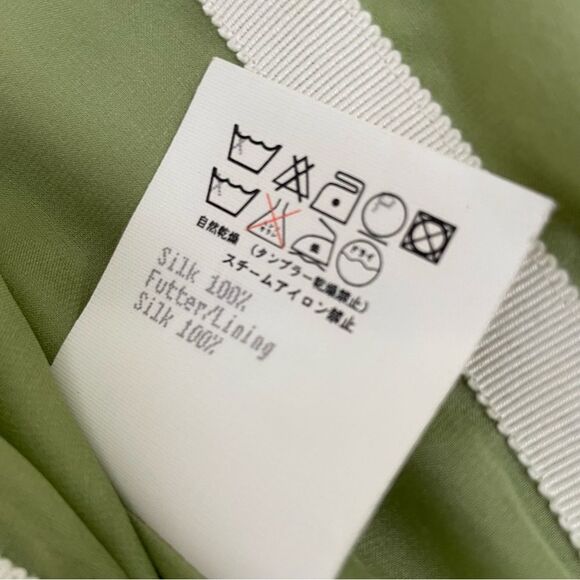 RENA LANGE Y2K Sleeveless Midi Silk Dress Floral Sequins Fairy Ethereal Formal - Picture 17 of 17